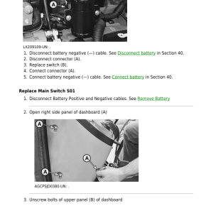 John Deere 5080G, 5085GN, 5085GL, 5085GF, 5085GV Tractors Repair Technical Manual - Image 3