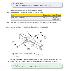 John Deere 5085M, 5100M, 5100MH, 5100ML, 5115M, 5115ML (FT4) Tractors Repair Manual - Image 7