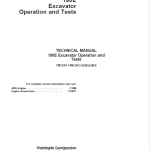 John Deere 190E Excavator Repair Technical Manual - Image 2