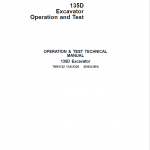 John Deere 135D Excavator Repair Technical Manual - Image 2