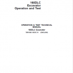 John Deere 160DLC Excavator Repair Technical Manual - Image 2