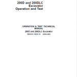 John Deere 200D, 200DLC Excavator Repair Technical Manual - Image 2