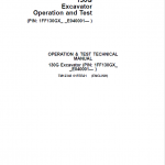 John Deere 130GLC Excavator Repair Technical Manual (S.N after E040001 -) - Image 2