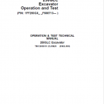 John Deere 250GLC Excavator Repair Technical Manual (S.N after F608713 - ) - Image 2