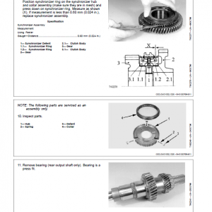 John Deere 310SE, 315SE Backhoe Loader Repair Technical Manual - Image 3