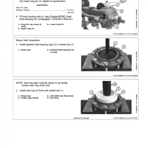 John Deere 410J Backhoe Loader Repair Technical Manual (S.N before - 161616 ) - Image 3