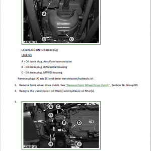 John Deere 6010, 6110, 6210, 6310, 6410, 6510, 6610 Tractor Technical Manual - Image 3