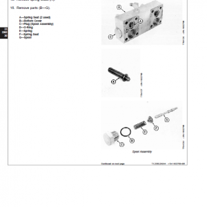 John Deere 290D Excavator Repair Technical Manual - Image 3