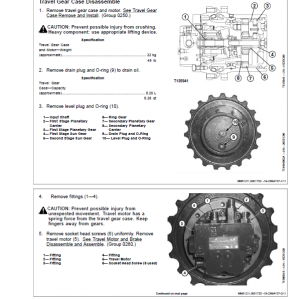 John Deere 17D Excavator Repair Technical Manual - Image 3