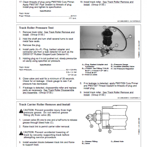 John Deere 120D Excavator Repair Technical Manual - Image 3