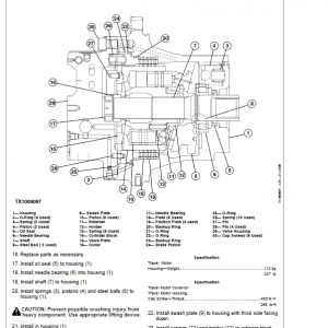 John Deere 650DLC Excavator Repair Technical Manual - Image 3