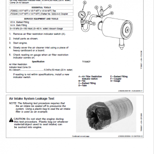 John Deere 850DLC Excavator Repair Technical Manual - Image 3