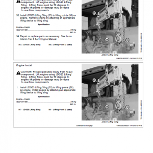 John Deere 135GLC Excavator Repair Technical Manual (S.N after E400001 - ) - Image 3