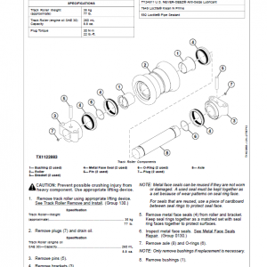 John Deere 180GLC Excavator Repair Technical Manual (PIN: 1FF180GX_ _D020001- ) - Image 3