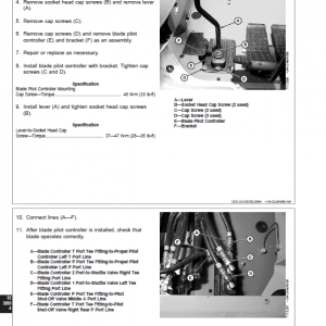 John Deere 110 Excavator Repair Technical Manual - Image 4