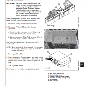 John Deere 450LC Excavator Repair Technical Manual - Image 4