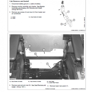 John Deere 135C RTS Excavator Repair Technical Manual - Image 4