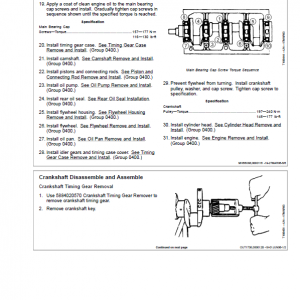 John Deere 75C Excavator Repair Technical Manual - Image 4