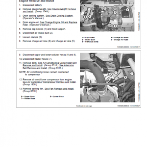 John Deere 85D Excavator Repair Technical Manual - Image 4