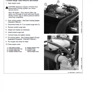 John Deere 120D Excavator Repair Technical Manual - Image 4