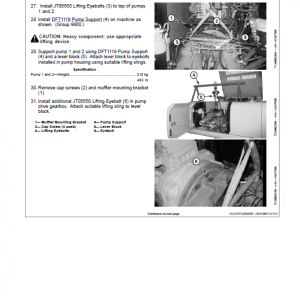 John Deere 350DLC Excavator Repair Technical Manual - Image 4