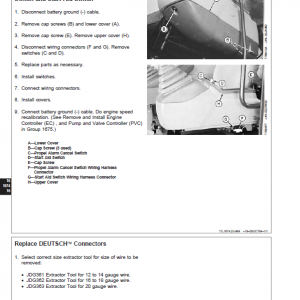 John Deere 490E Excavator Repair Technical Manual - Image 4