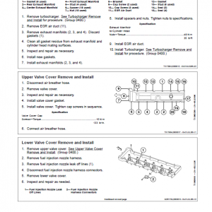 John Deere 850DLC Excavator Repair Technical Manual - Image 4