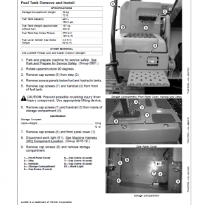 John Deere 210G, 210GLC Excavator Repair Manual (PIN: 1FF210GX_ C520001 & D520001- ) - Image 4