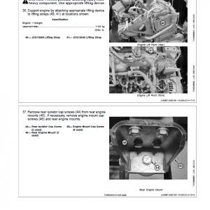 John Deere 380GLC Excavator Repair Technical Manual (S.N after F900006 - ) - Image 4