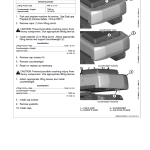 John Deere E360, E360LC Excavator Repair Technical Manual (S.N after C600002 & D600069- ) - Image 4