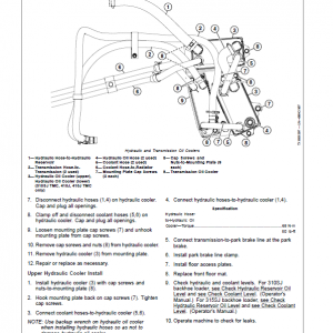 John Deere 315SJ Backhoe Loader Repair Technical Manual (S.N before - BE315SJ300868 ) - Image 5