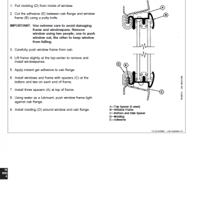 John Deere 120 Excavator Repair Technical Manual - Image 5