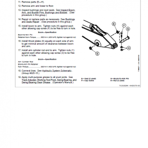 John Deere 120C Excavator Repair Technical Manual - Image 5