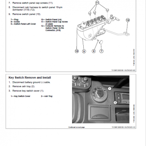 John Deere 135C RTS Excavator Repair Technical Manual - Image 5