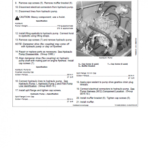 John Deere 225CLC RTS Excavator Repair Technical Manual - Image 5