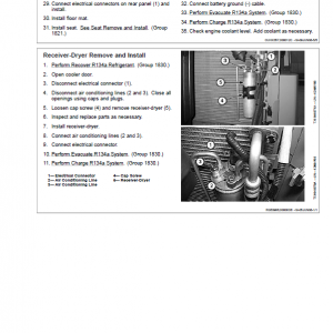 John Deere 75D Excavator Repair Technical Manual - Image 5