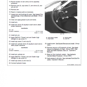 John Deere 85G Excavator Repair Technical Manual (S.N after J017001 - ) - Image 5