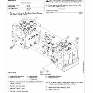 John Deere 130GLC Excavator Repair Technical Manual (S.N after F040608 - ) - Image 5