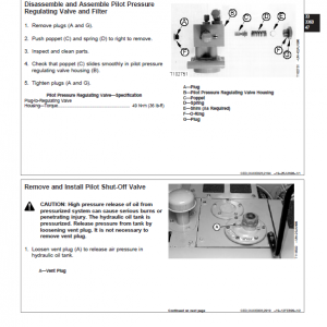 John Deere 80 Excavator Repair Technical Manual - Image 5