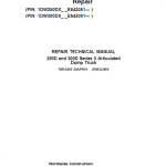 John Deere 250D, 300D Series 2 Dump Truck Service Manual (S.N. after E642001 - )