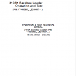 John Deere 310SK Backhoe Loader Repair Technical Manual (S.N after E219607 - ) - Image 2