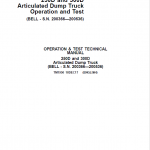 John Deere 250D, 300D Dump Truck Technical Manual (BELL - S.N. 200366—200536) - Image 2