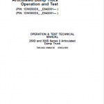 John Deere 250D, 300D Series 2 Dump Truck Technical Manual (S.N. after E642001 - ) - Image 2