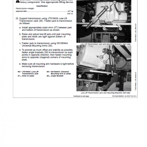 John Deere 315SK Backhoe Loader Repair Technical Manual (S.N after C229820 & D219607 - ) - Image 3