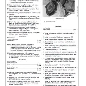 John Deere 310L Backhoe Loader Repair Technical Manual (S.N after C390996 & D390996 - ) - Image 3