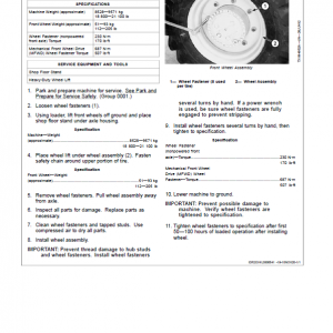 John Deere 310SL Backhoe Repair Technical Manual (S.N after C390996 & D390996 - ) - Image 3