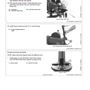 John Deere 310SL HL, 410L Backhoe Loader Repair Technical Manual (S.N after F390996 - ) - Image 3