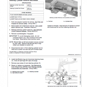 John Deere 325SL Backhoe Loader Repair Technical Manual (S.N after C273920 - C390995) - Image 3