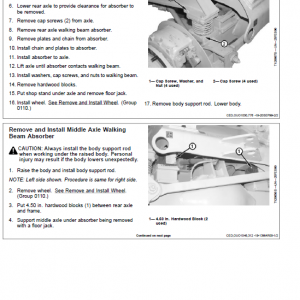 John Deere 250C Articulated Dump Truck Repair Technical Manual - Image 3