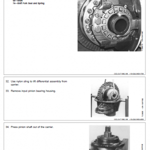 John Deere B25B Articulated Dump Truck Repair Technical Manual - Image 3